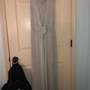 Striped gray Pant jumpsuit